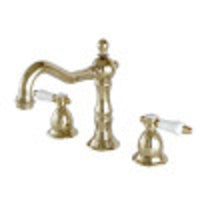 Thumbnail for Kingston Brass KS1972BPL 8 in. Widespread Bathroom Faucet, Polished Brass - BNGBath
