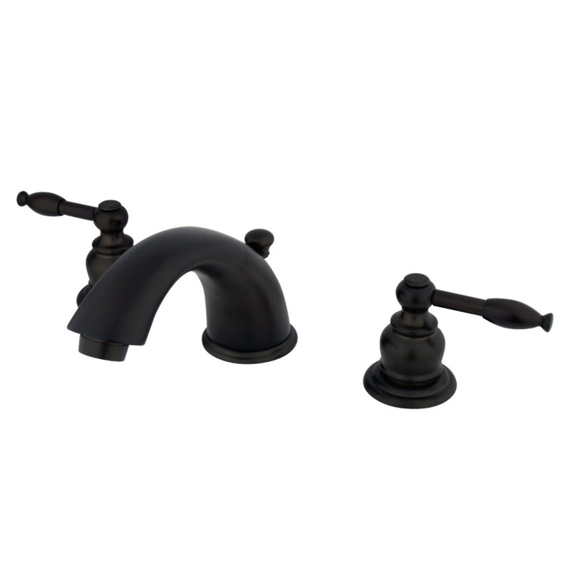 Kingston Brass GKB965KL Widespread Bathroom Faucet, Oil Rubbed Bronze - BNGBath