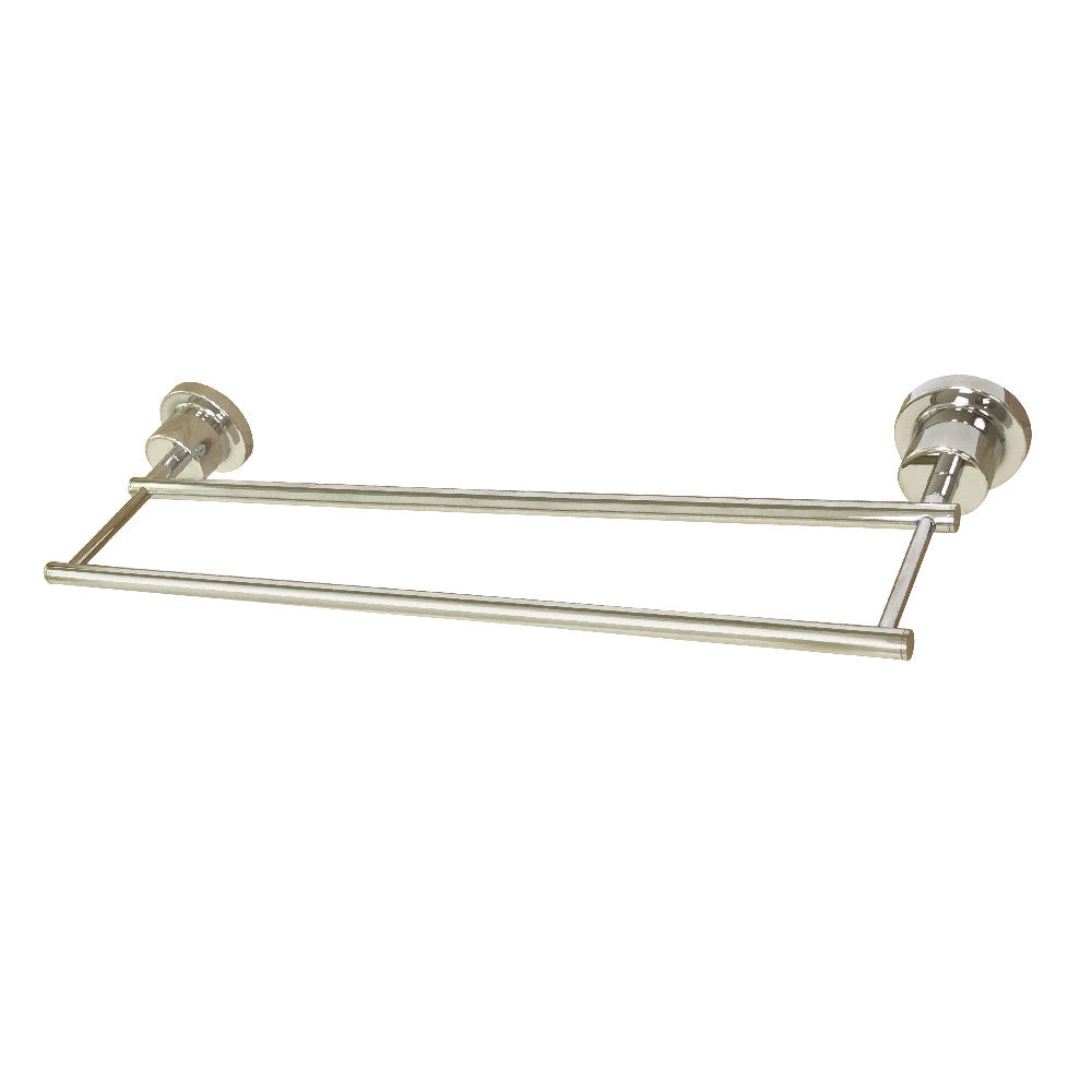 Kingston Brass BAH821318PN Concord 18-Inch Double Towel Bar, Polished Nickel - BNGBath