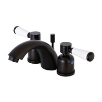 Thumbnail for Kingston Brass KB8955DPL Mini-Widespread Bathroom Faucet, Oil Rubbed Bronze - BNGBath