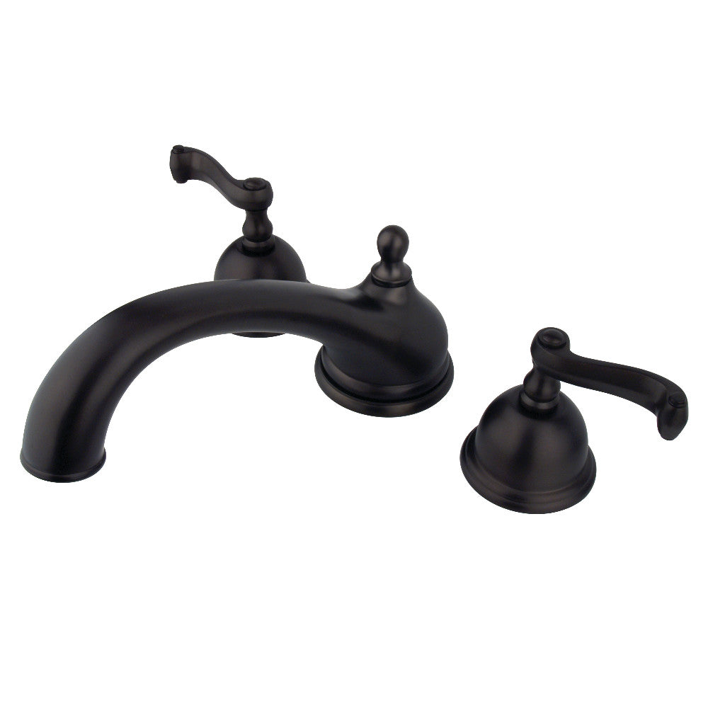 Kingston Brass KS3355FL Roman Tub Faucet, Oil Rubbed Bronze - BNGBath