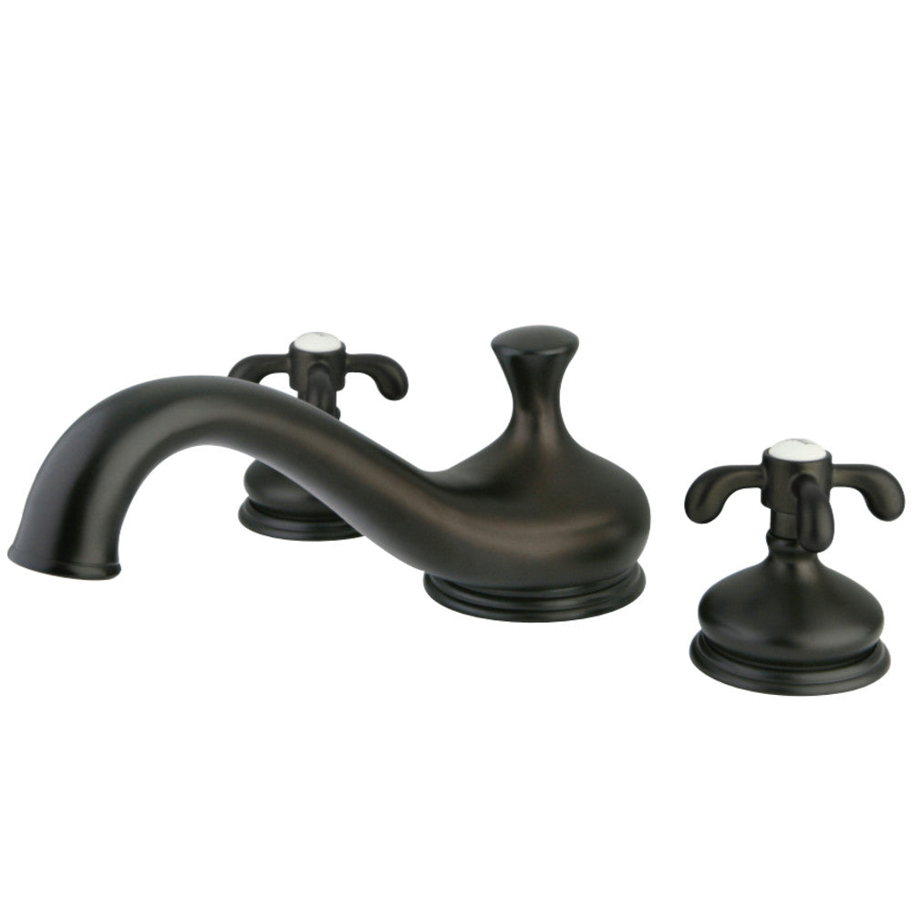 Kingston Brass KS3335TX French Country Roman Tub Faucet, Oil Rubbed Bronze - BNGBath