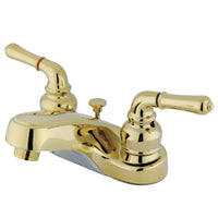 Thumbnail for Kingston Brass GKB252B 4 in. Centerset Bathroom Faucet, Polished Brass - BNGBath
