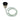 Gourmetier KA310 Trimscape Disposal Air Switch Button , Matte Black - BNGBath