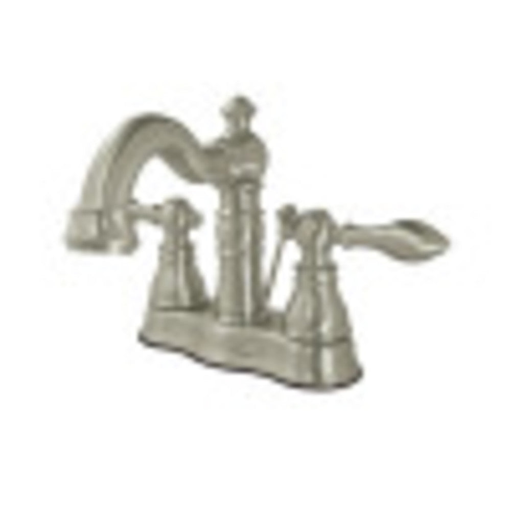 Fauceture FS1608ACL 4 in. Centerset Bathroom Faucet, Brushed Nickel - BNGBath