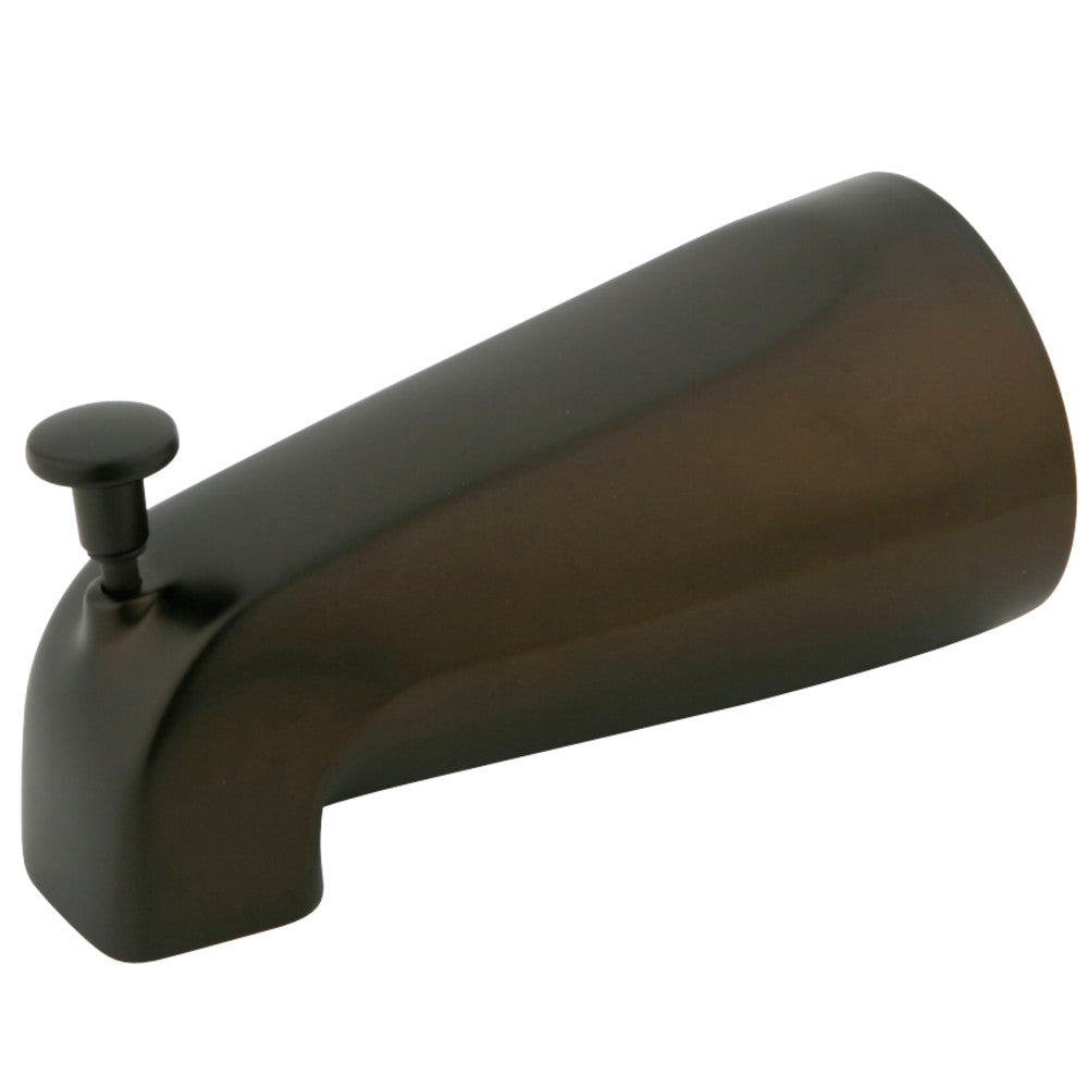 Kingston Brass K188A5 5-1/4 Inch Zinc Tub Spout with Diverter, Oil Rubbed Bronze - BNGBath