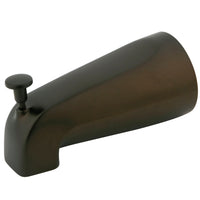 Thumbnail for Kingston Brass K188A5 5-1/4 Inch Zinc Tub Spout with Diverter, Oil Rubbed Bronze - BNGBath
