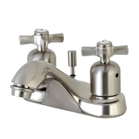 Thumbnail for Kingston Brass FB5628ZX 4 in. Centerset Bathroom Faucet, Brushed Nickel - BNGBath
