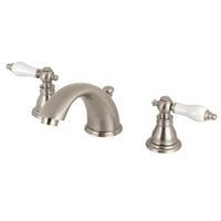 Thumbnail for Kingston Brass KB968APL Widespread Bathroom Faucet, Brushed Nickel - BNGBath
