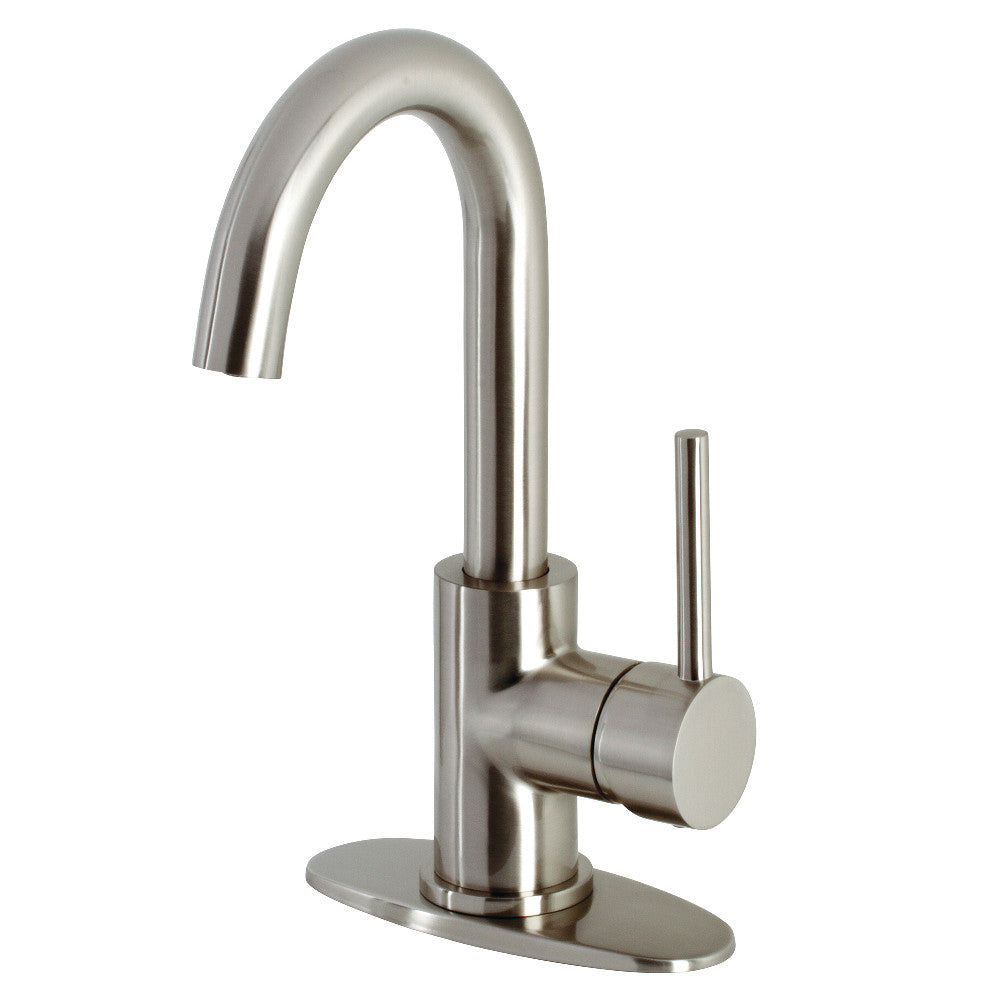 Kingston Brass LS8538DL Concord Single-Handle Bar Faucet, Brushed Nickel - BNGBath