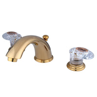 Thumbnail for Kingston Brass KB962ALL Widespread Bathroom Faucet, Polished Brass - BNGBath