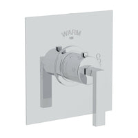 Thumbnail for ROHL Wave Thermostatic Trim Plate without Volume Control - BNGBath