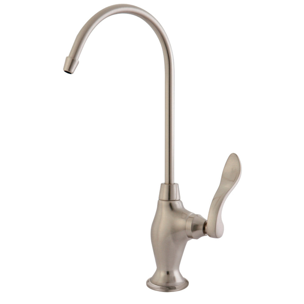 Kingston Brass KS3198NFL Nuwave French Single Handle Water Filtration Faucet, Brushed Nickel - BNGBath