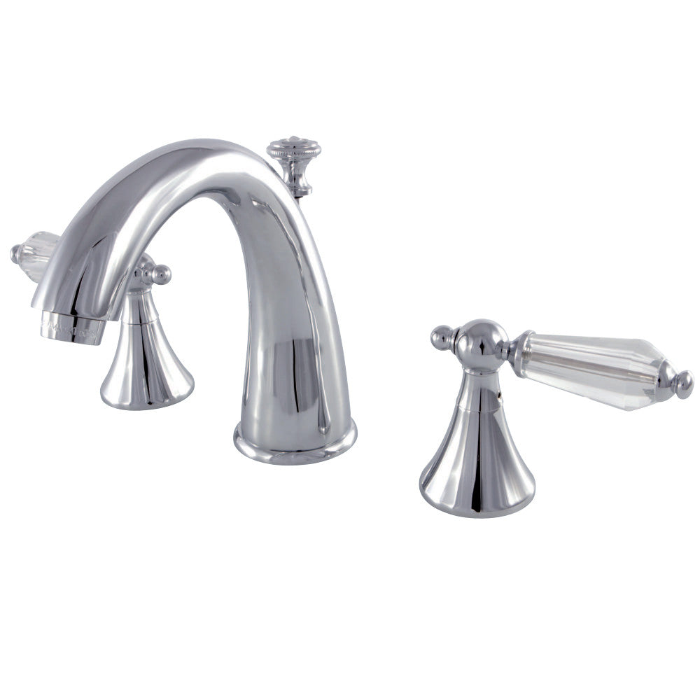 Aqua Eden KS2971WLL 8 in. Widespread Bathroom Faucet, Polished Chrome - BNGBath