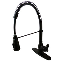 Thumbnail for Gourmetier GSY8895ACL American Classic Single-Handle Pre-Rinse Kitchen Faucet, Oil Rubbed Bronze - BNGBath