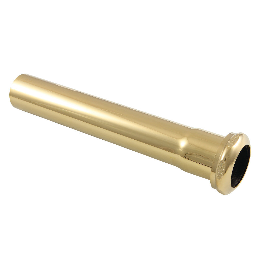 Fauceture EVP1002 Century 8-Inch X 1-1/4 Inch O.D Slip Joint Brass Extension Tube, Polished Brass - BNGBath