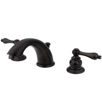 Thumbnail for Kingston Brass GKB975AL Widespread Bathroom Faucet, Oil Rubbed Bronze - BNGBath