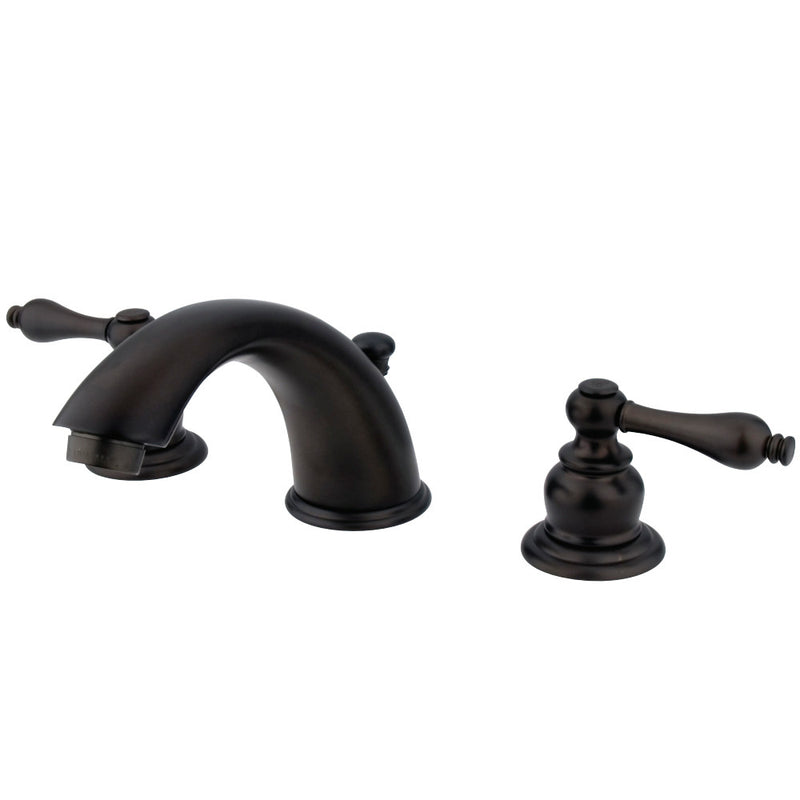 Kingston Brass GKB975AL Widespread Bathroom Faucet, Oil Rubbed Bronze - BNGBath