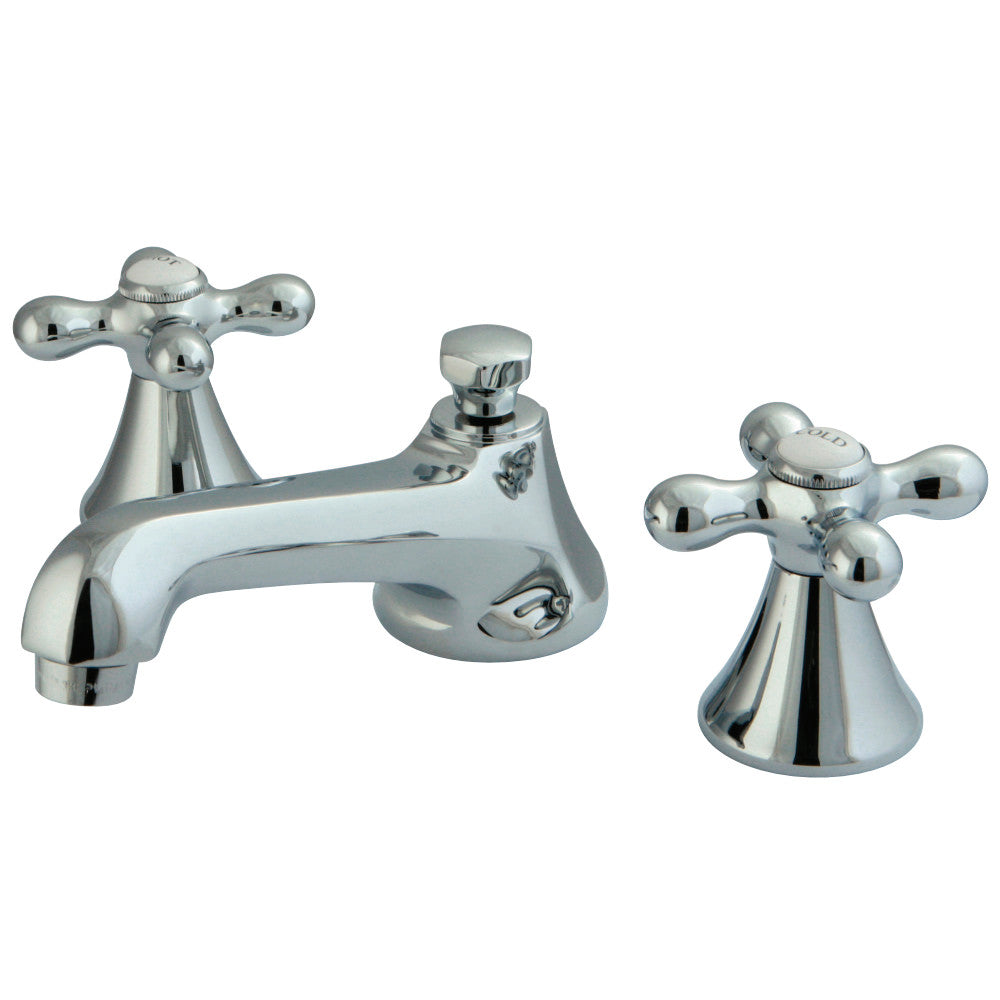 Kingston Brass KS4471AX 8 in. Widespread Bathroom Faucet, Polished Chrome - BNGBath