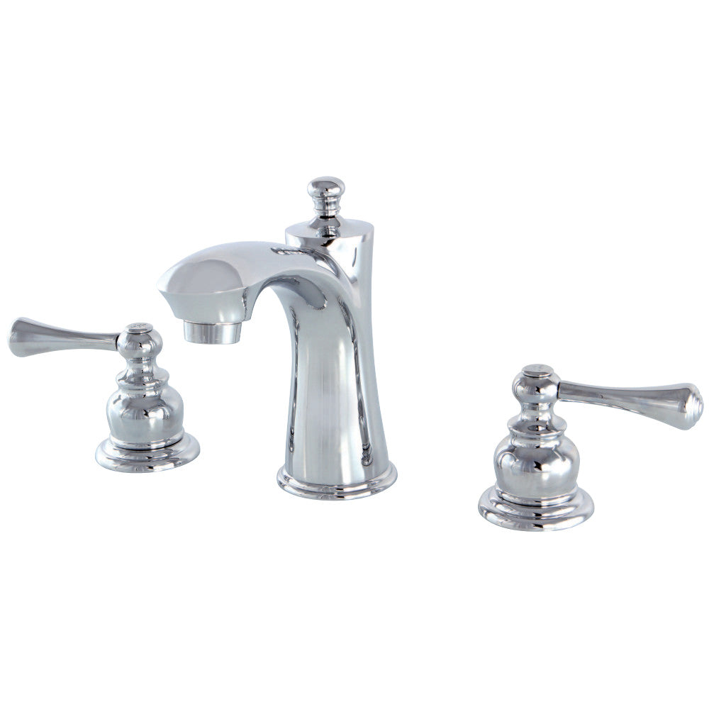 Kingston Brass KB7961BL 8 in. Widespread Bathroom Faucet, Polished Chrome - BNGBath
