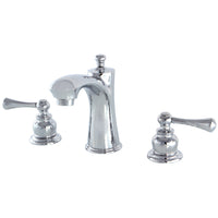 Thumbnail for Kingston Brass KB7961BL 8 in. Widespread Bathroom Faucet, Polished Chrome - BNGBath