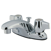 Thumbnail for Kingston Brass KB620 4 in. Centerset Bathroom Faucet, Polished Chrome - BNGBath