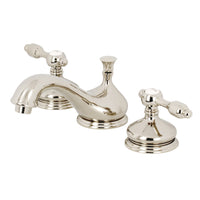 Thumbnail for Kingston Brass KS1166TAL 8 in. Widespread Bathroom Faucet, Polished Nickel - BNGBath