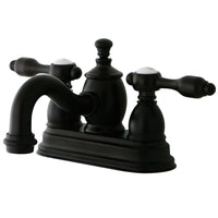 Thumbnail for Kingston Brass KS7105TAL 4 in. Centerset Bathroom Faucet, Oil Rubbed Bronze - BNGBath
