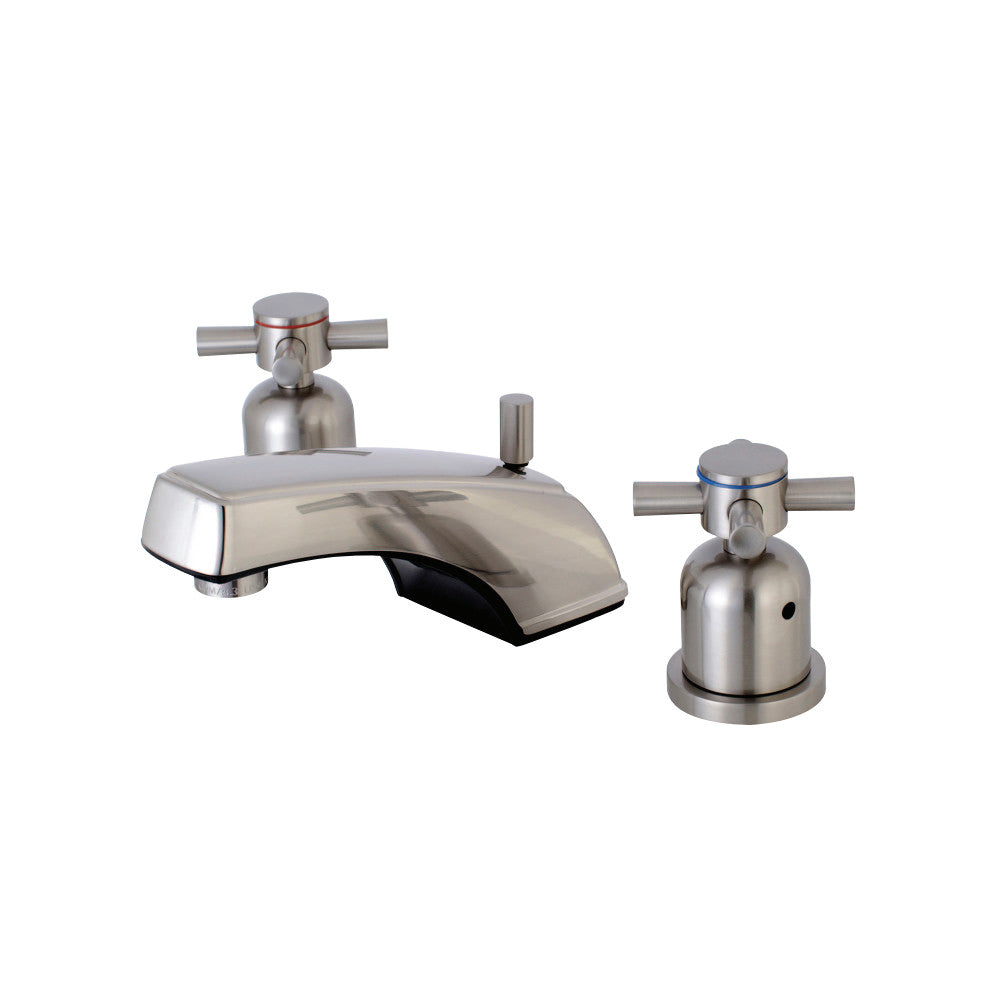 Kingston Brass KB8928DX 8 in. Widespread Bathroom Faucet, Brushed Nickel - BNGBath