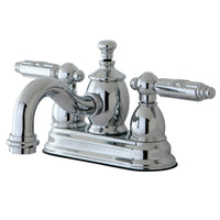Thumbnail for Kingston Brass KS7101GL 4 in. Centerset Bathroom Faucet, Polished Chrome - BNGBath