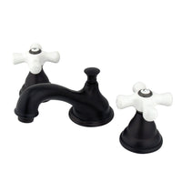 Thumbnail for Kingston Brass KS5565PX 8 in. Widespread Bathroom Faucet, Oil Rubbed Bronze - BNGBath