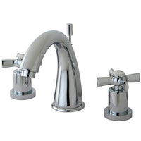 Thumbnail for Kingston Brass KS2961ZX 8 in. Widespread Bathroom Faucet, Polished Chrome - BNGBath