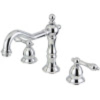 Thumbnail for Kingston Brass CC52L1 8 to 16 in. Widespread Bathroom Faucet, Polished Chrome - BNGBath