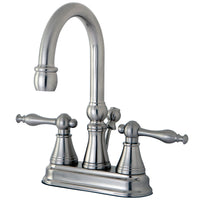 Thumbnail for Kingston Brass KS2618NL 4 in. Centerset Bathroom Faucet, Brushed Nickel - BNGBath