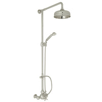 Thumbnail for ROHL Arcana Exposed Wall Mount Thermostatic Shower with Volume Control - BNGBath