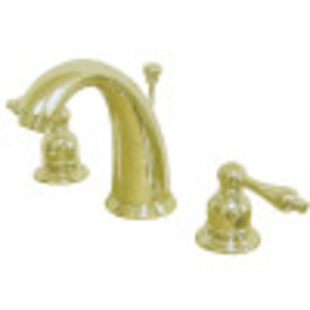 Kingston Brass KB982AL Victorian 2-Handle 8 in. Widespread Bathroom Faucet, Polished Brass - BNGBath