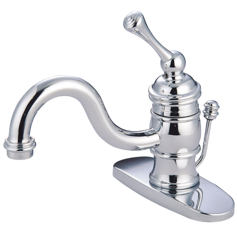 Kingston Brass KB3401BL Victorian 4" Centerset Single Handle Bathroom Faucet, Polished Chrome - BNGBath