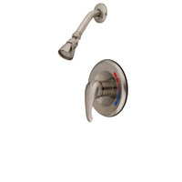 Thumbnail for Kingston Brass KB658SO Chatham Shower Faucet, Brushed Nickel - BNGBath