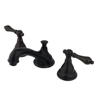 Thumbnail for Kingston Brass KS5565AL 8 in. Widespread Bathroom Faucet, Oil Rubbed Bronze - BNGBath