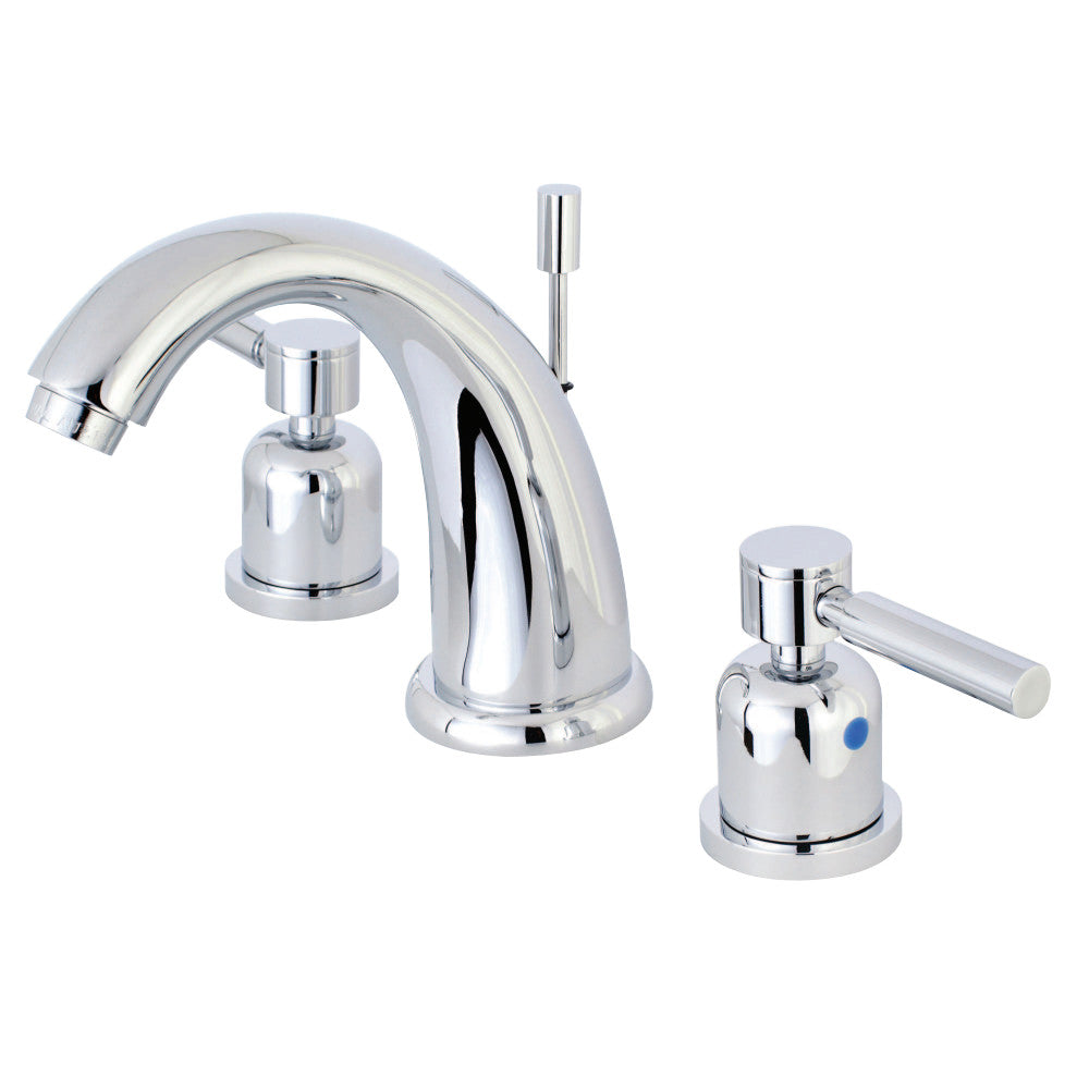 Kingston Brass KB8981DL 8 in. Widespread Bathroom Faucet, Polished Chrome - BNGBath