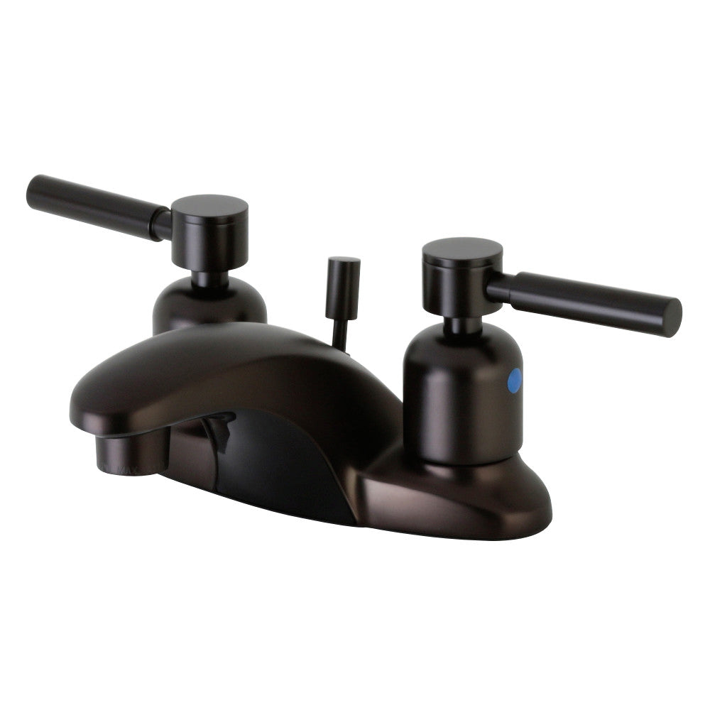 Kingston Brass FB8625DL 4 in. Centerset Bathroom Faucet, Oil Rubbed Bronze - BNGBath
