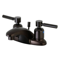 Thumbnail for Kingston Brass FB8625DL 4 in. Centerset Bathroom Faucet, Oil Rubbed Bronze - BNGBath