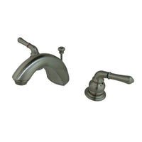 Thumbnail for Kingston Brass FB958 Mini-Widespread Bathroom Faucet, Brushed Nickel - BNGBath