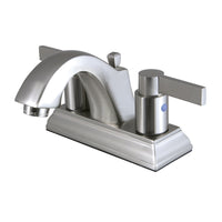 Thumbnail for Fauceture FSC4648NDL 4 in. Centerset Bathroom Faucet, Brushed Nickel - BNGBath
