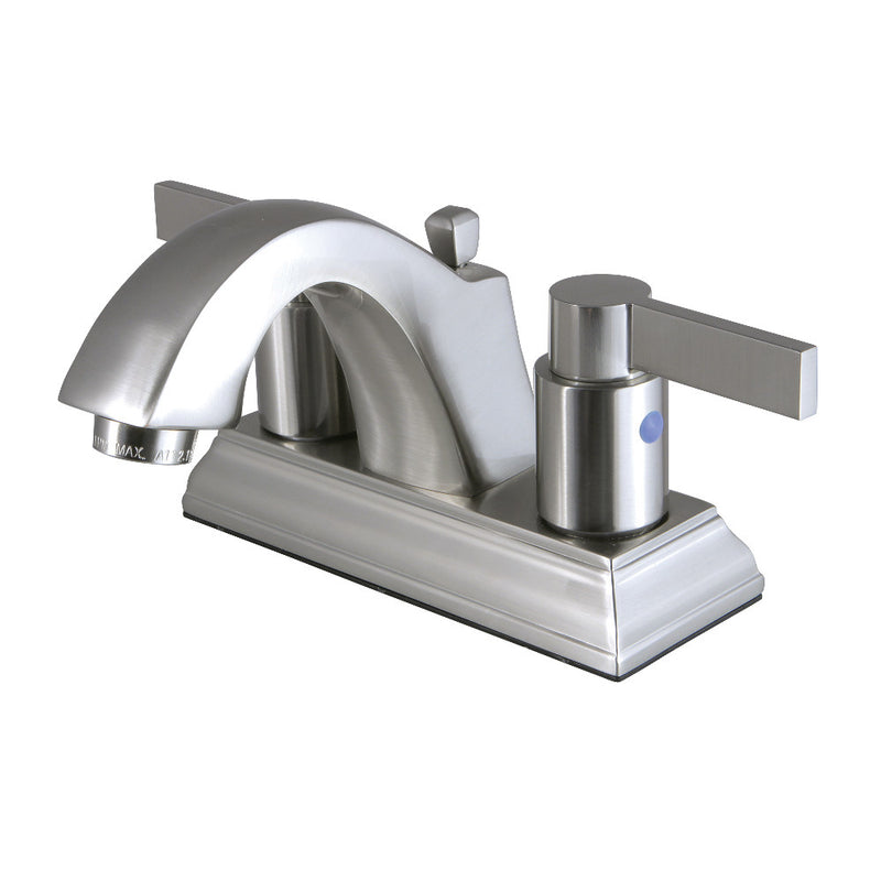 Fauceture FSC4648NDL 4 in. Centerset Bathroom Faucet, Brushed Nickel - BNGBath