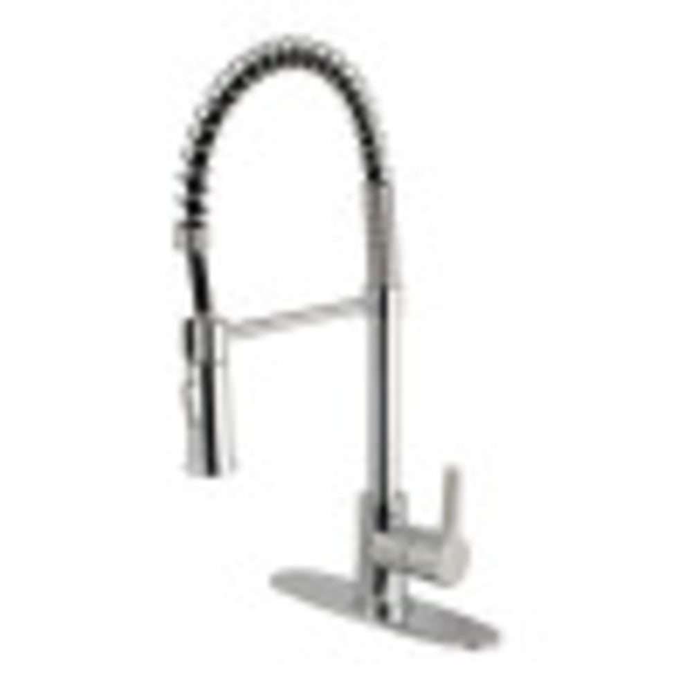 Gourmetier LS8671CTL Continental Single-Handle Pre-Rinse Kitchen Faucet, Polished Chrome - BNGBath