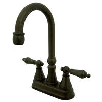 Thumbnail for Kingston Brass KS2495AL Governor Bar Faucet Without Pop-Up, Oil Rubbed Bronze - BNGBath