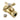 Kingston Brass CC44152X Quarter Turn Valve (1/2" FIP X 1/2" or 7/16-Inch" Slip Joint), Polished Brass - BNGBath