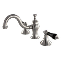 Thumbnail for Kingston Brass KC7168PKL 8 in. Widespread Bathroom Faucet, Brushed Nickel - BNGBath