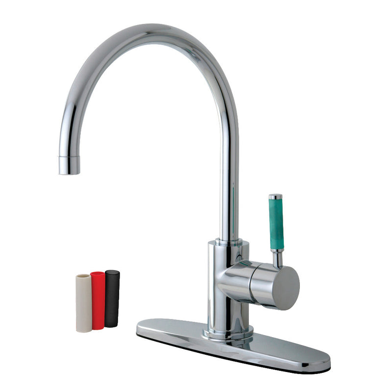 Gourmetier Green Eden One Handle Kitchen Faucets - BNGBath